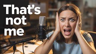 WHY YOU HATE YOUR RECORDED VOICE ?