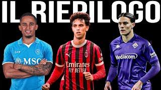 VI RACCONTO L'ULTIMO GIORNO: IL BALLETTO JUVE-FIORENTINA E IL MILAN SHOW