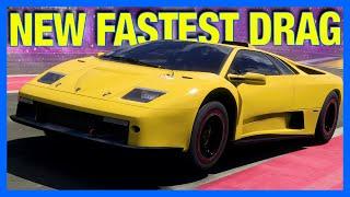 Forza Horizon 5 : New Fastest Drag Car!! (FH5 Diablo GTR)