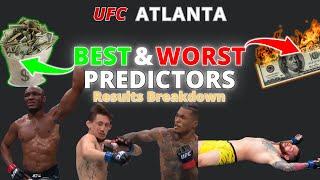UFC Atlanta Results: Most Correct PICKS, Highest ROI% & Longest Winning Streak - Usman vs Buckley
