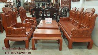 BỘ BÀN GHẾ GỖ HƯƠNG ĐẸP GIÁ RẺ | Bàn Ghế Đồng Kỵ Phú Hải