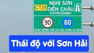 Thái độ với Sơn Hải