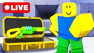  Roblox Rivals LIVE (2v2s and skin case giveaway) #roblox #shorts #robloxedit