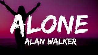 Alan Walker - Alone (Lyrics)