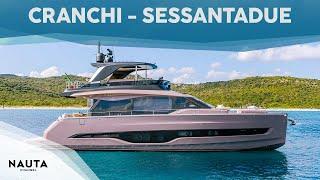 Cranchi Sessantadue FLY - Yacht tour esterni e cabine