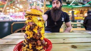 THE BEAST BURGER CHALLENGE | 40 X 20 X 20 BURGER | C.O.B. Ep.145