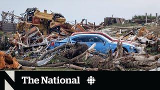 Alberta tornado destroys homes, kills livestock