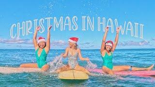 christmas in Hawaii vlog || wearing bikinis, going surfing, and decorating house