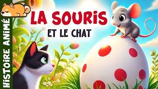 la souris et le chat  Histoire pour s'endormir | Conte de fée pour enfant en français | Animation