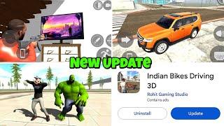 Today New Update Of Indian Bike Driving 3d | Indian Bike Driving 3d New Update Cheat Code