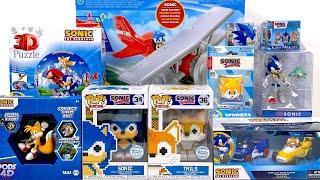 Sonic the Hedgehog Toy Collection Unboxing ASMR | toy review | Tornado Biplane | Sonic Tails Toys