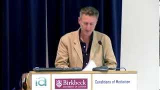 Conditions of Mediation: preconference, 2013 International Communication Association conference