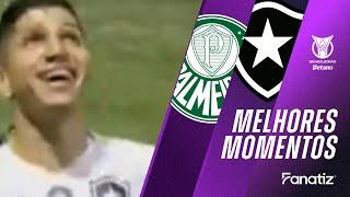 Palmeiras 1 x 3 Botafogo I Melhores momentos I Brasileirão 2024