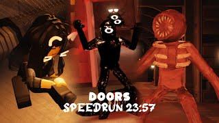Roblox DOORS HOTEL+ Update Speedrun 23:57 Solo