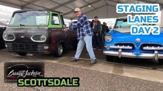 YOU NEED TO SEE THESE CARS - Staging Lanes at Barrett-Jackson Auction in Scottsdale Arizona