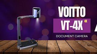 See the Voitto VT-4X 4K in Action – Best Document Camera for Professionals & Educators!