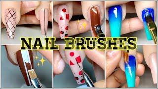 How To Use Nail Art Brushes | Tips | Nails by Kamin