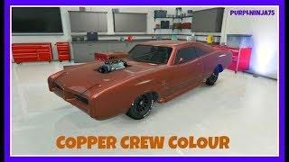 GTA ONLINE - COPPER COIN CREW COLOUR