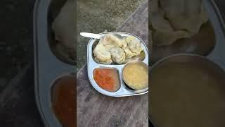 best veg momo #veg #momo #redchatni