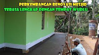 Perkembangan Renovasi Mesjid Sidu Mampir, Lebih Layak Di Lengkapi Tempat Wudlu.