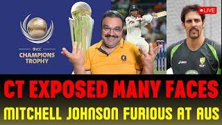 Champions Trophy Exposed Many Faces | Mitchell Johnson Furious At Aus | Jaiswal Sledding Us At Face