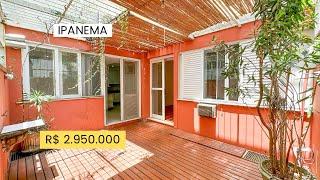 IPANEMA, APARTAMENTO GARDEN À VENDA DE 3 QUARTOS E 1 VAGA NA MELHOR LOCALIZAÇÃO - R$ 2.950.000