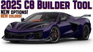 2025 C8 Corvette Build and Buy Configurator Shows a NEW Undiscovered OPTION!