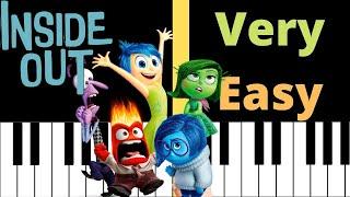 Inside Out Theme - VERY EASY Piano Tutorial