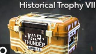 Historical Trophy VII opening - War Thunder Mobile