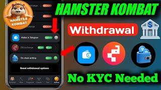 Hamster Kombat Telegram Wallet & On-chain airdrop withdrawal kaise karen | $HMSTR tokens withdrawal