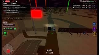 Speed test with Speedy Humvee and Easter egg car. War Tycoon (Roblox)