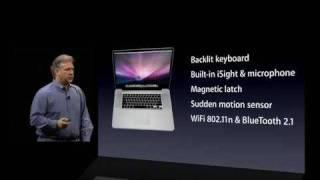 Apple Macworld 2009 Keynote - Introduction of the 17" Unibody MacBook Pro (part 1)