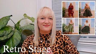 1950's Inspired Dress Haul  Retro Stage Try-On And Review