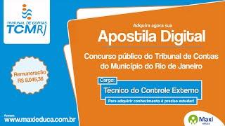 Concurso do TCM RJ - Apostilas Digitais Maxi Educa