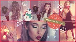 ︎GRWM:Новогодний макияж,прическа,наряд!Совместно с Osia! Holiday Party Makeup&Hair︎Hillamaria89