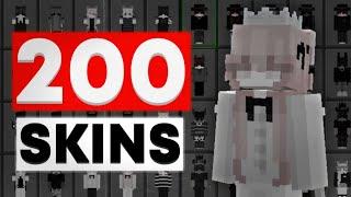  200+ Cosmetics Skin Pack  MCPE/MCBE 1.21+ (WORKS ON HIVE!)