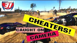 Cheaters Caught On Camera! Motocross Track With 300 Racers !?! Ryder Sigety Hare Scramble Racing!