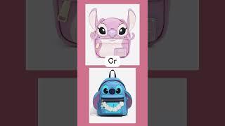 Angel or Stitch? Who's cuter??  #thisorthat #angel #stitch