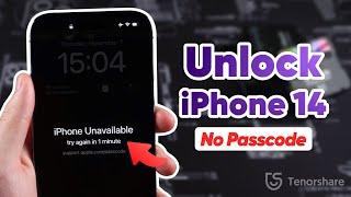 No Passcode? How to Unlock iPhone 14 | 3 Ways to Unlock it!