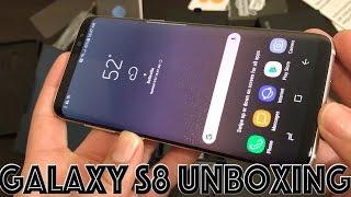 Samsung Galaxy S8 Unboxing & First Look Arctic Silver