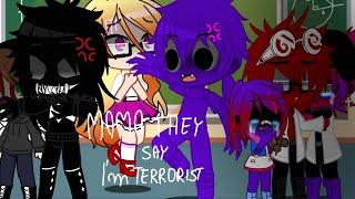 Mama they say I am terrorist//Rainbow Friends//Red x Purple ️