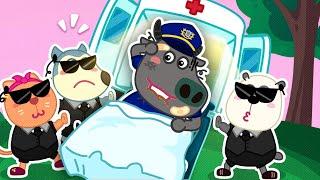 Police Officer & Super Ambulance ‍️ More Police Song  Wolfoo Nursery Rhymes & Kids Songs