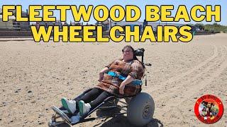 Fleetwood Beach Wheelchairs I Accessible Beaches in Blackpool I Fleetwood Day Out