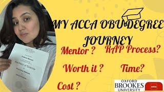 My Full Journey from ACCA to Oxford Brookes BSc:Cost,Time Commitment,Challenges,and REALLY Worth It?