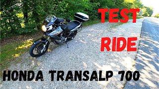 Honda XL700V Transalp 2008 - Test Ride (4K)