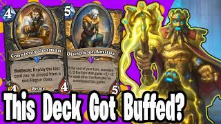 Wait.. Earthen Paladin is INSANE Now!?! Perils in Paradise Hearthstone Paladin Deck