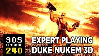 Expert playing Duke Nukem 3D (MS-DOS, 1996)