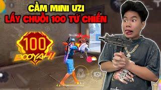 Joi FF Thử Thách Cầm MiNi Uzi Lấy Chuỗi 100 Tử Chiến ️