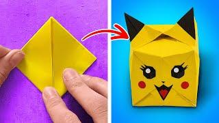 EASY ORIGAMI CRAFTS  PAPER & CARDBOARD DIY IDEAS