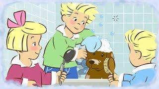 The Triplets Want a Dog - Dog Cartoons For Children